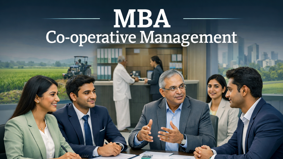 MBA Co-operative Management Distance Education College in Coimbatore affiliated with Alagappa and Bharathidasan University